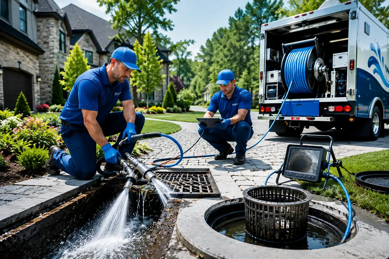 Local outdoor drain cleaning professionals in Coral, PA
