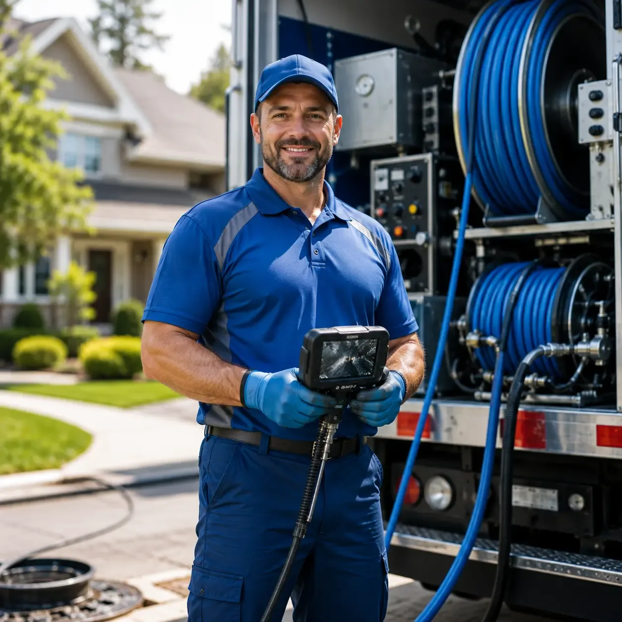 Local outdoor drain cleaning specialists in Coral, PA